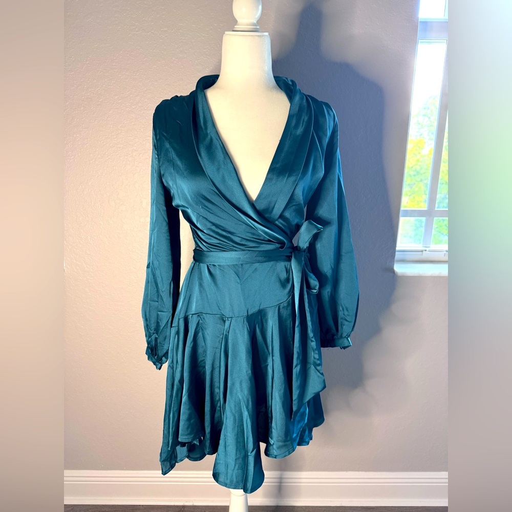 Nasty Gal Blue Cocktail Dress